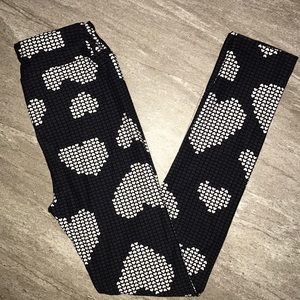 Lularoe Valentine Kids Leggings